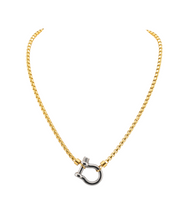 18K Gold Plated Waterproof Chunky Horseshoe Necklace - Shop Hey Girl 