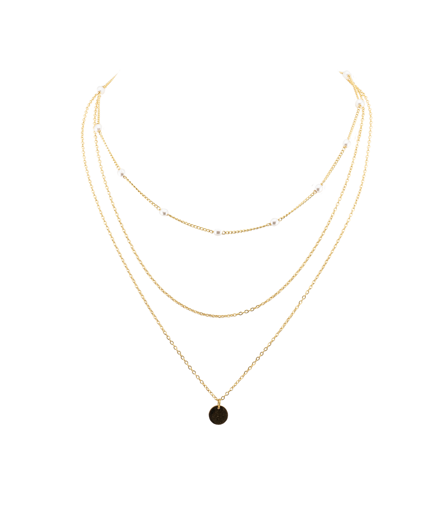 Whimsical Layered Necklace - Shop Hey Girl 
