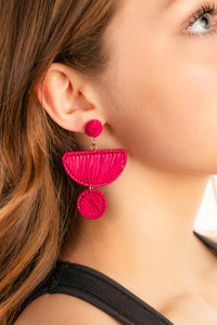 Mayakoba Woven Earrings - Shop Hey Girl 