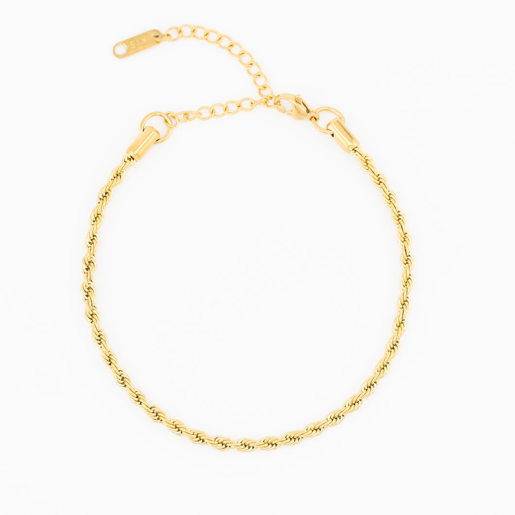 Minimalist 18k Gold Plated Rope Chain - Shop Hey Girl 