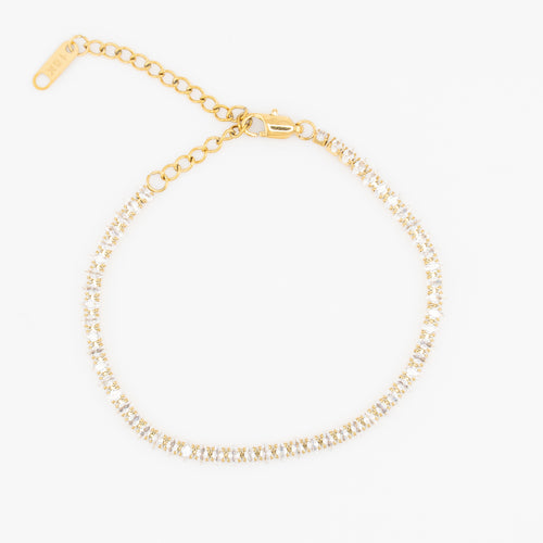 Ease Of Elegance Tennis Bracelet - Shop Hey Girl 