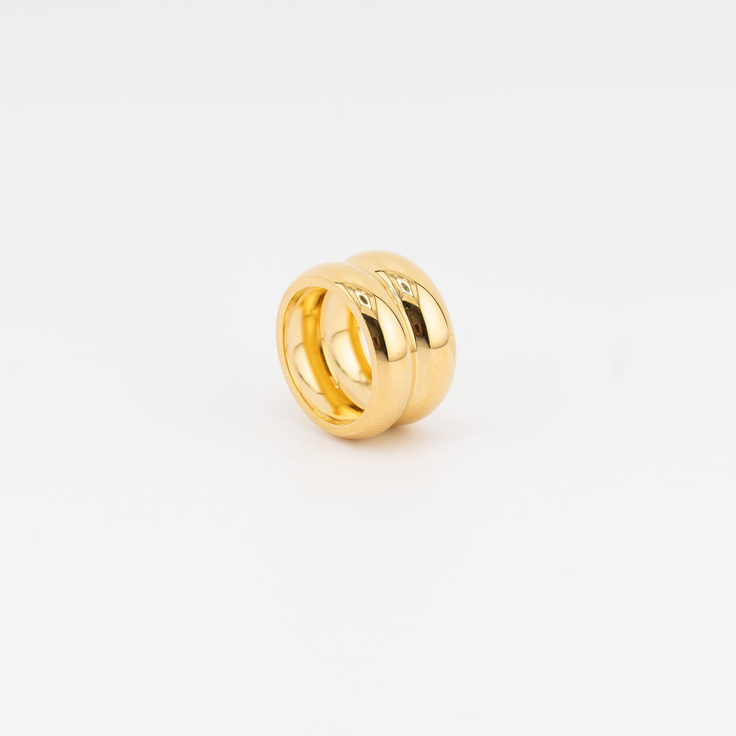 Double Layer Minimalist Ring - Shop Hey Girl 