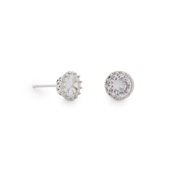 24k gold deals diamond stud earrings