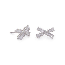 CZ Crisscross Earrings - Shop Hey Girl